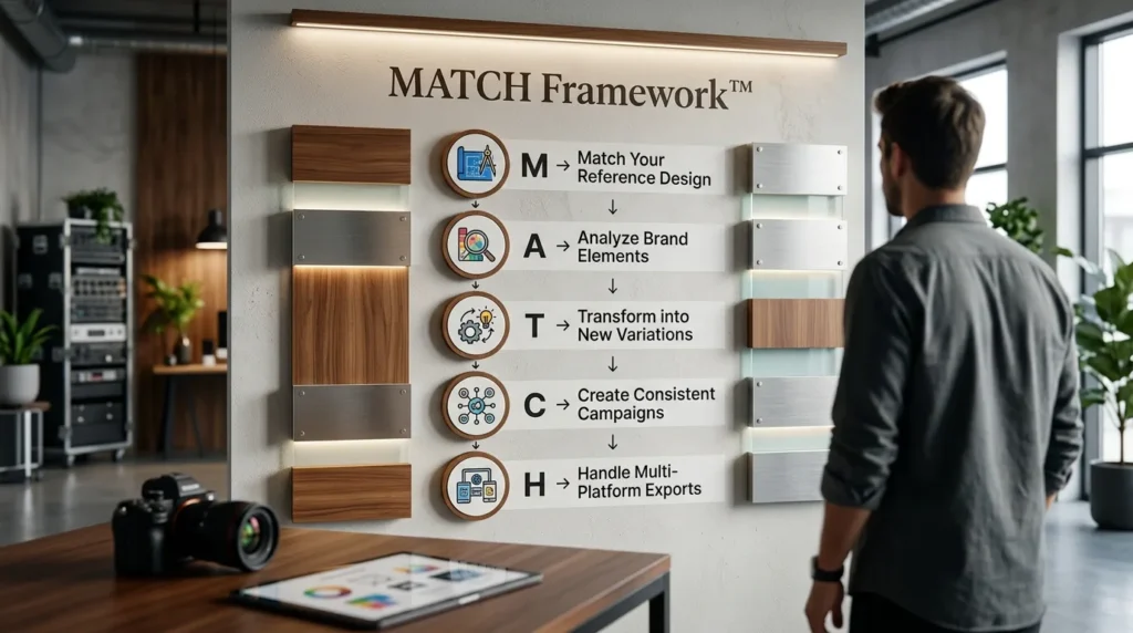 MATCH Framework - Reference-Based Banner Creation: The Easy Way to Match Your Brand