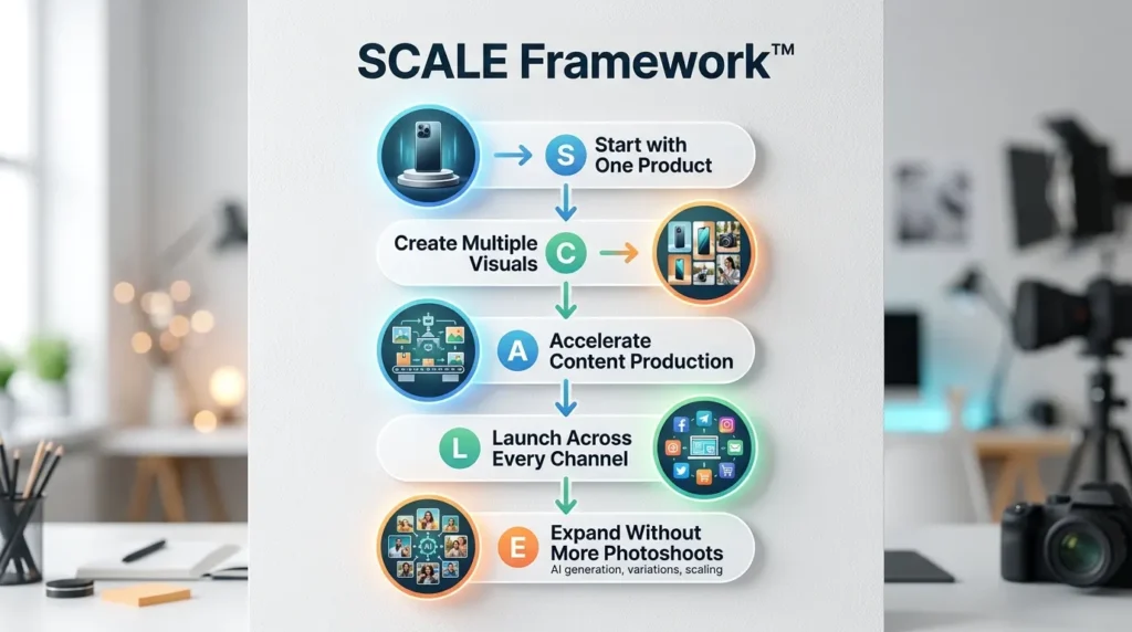 SCALE Framework - AI Product Photography: The Easy Way to Create Product Photos