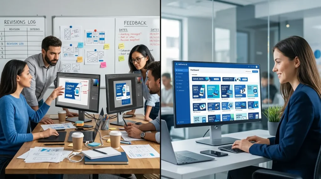 AI Banners generating high-converting advertising banners for digital marketing campaigns