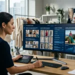 Custom AI Brand Models generating consistent fashion photos with AI-generated models for ecommerce