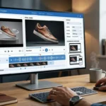 AI MP4 Video with Audio creating product videos with music, voiceovers, and smooth animations