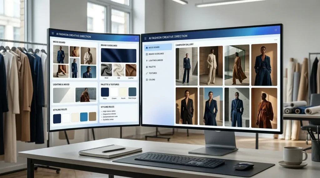 AI Creative Director ensuring consistent branding and visual style across marketing campaigns