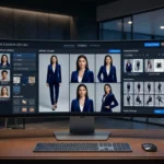 AI Fashion Studio creating professional fashion photos with AI-generated models and apparel