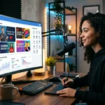 AI Thumbnails creating high-click video thumbnails for YouTube and social media content