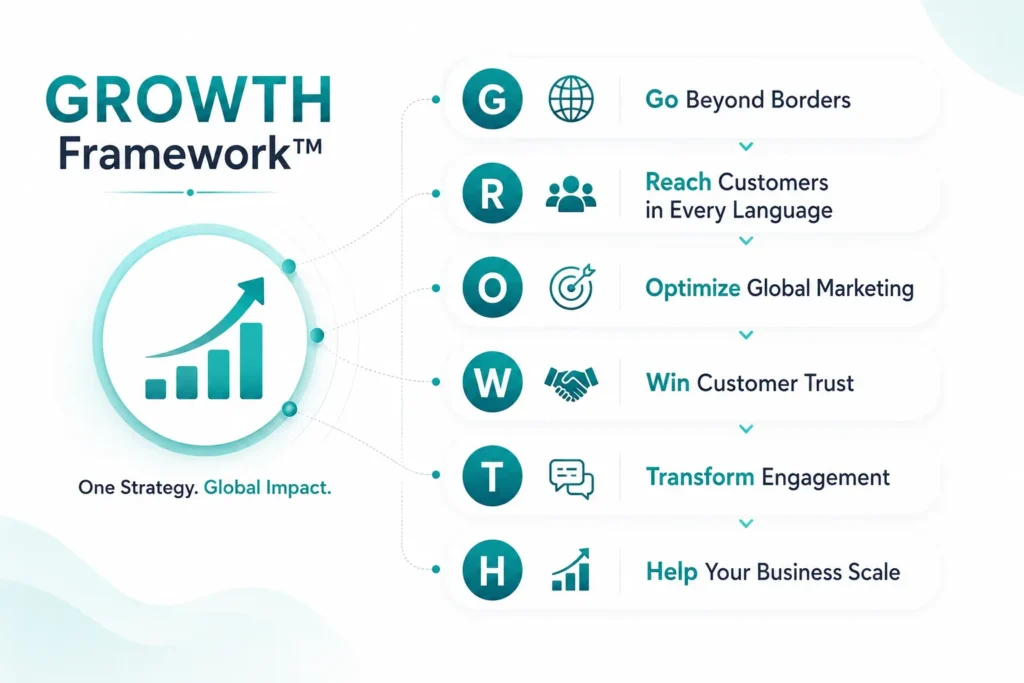 GROWTH Framework - AI Multilingual Videos: The Proven Way to Reach Global Customers
