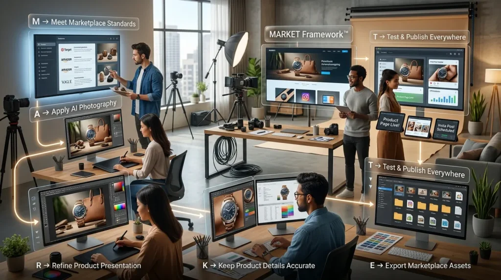 AI Product Photography - MARKET Framework