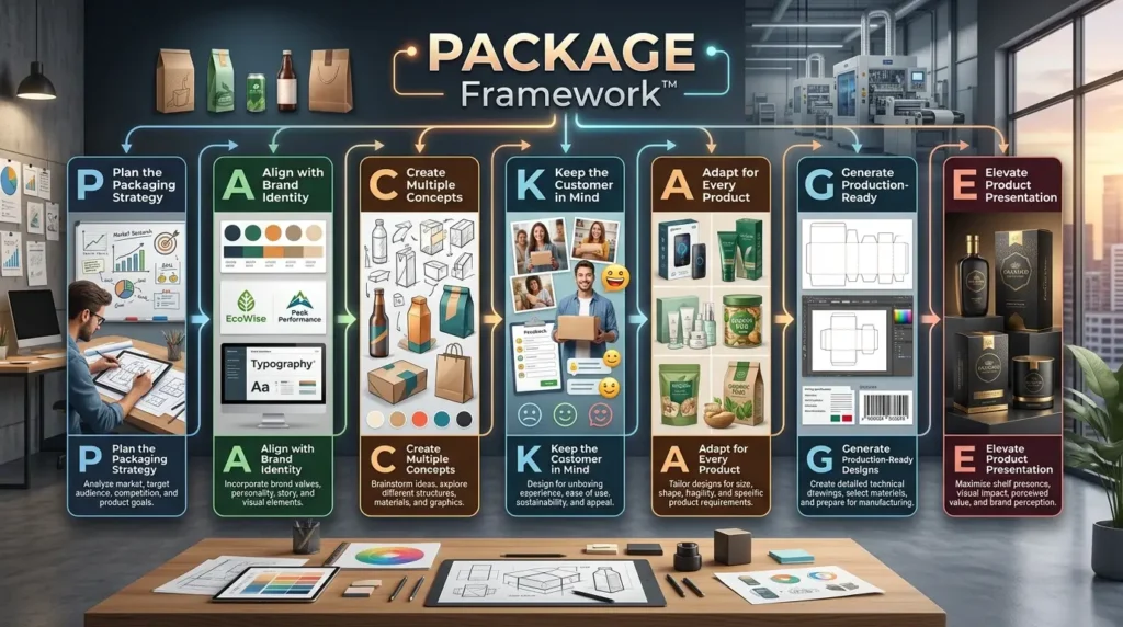 PACKAGE Framework - AI Packaging Design: Create Better Product Packaging with AI