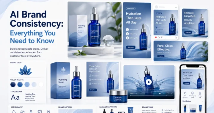 AI Brand Consistency helping businesses maintain a unified visual identity across all marketing channels.