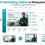 AI Marketing Videos in Malayalam helping businesses create localized promotional videos using artificial intelligence.
