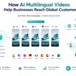 AI Multilingual Videos helping businesses reach global customers through multilingual marketing and AI video localization.