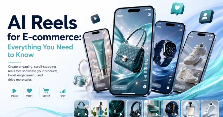 AI Reels for e-commerce helping businesses create engaging short-form product videos using artificial intelligence.