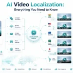AI Video Localization helping businesses adapt multilingual videos for different languages, cultures, and global markets.