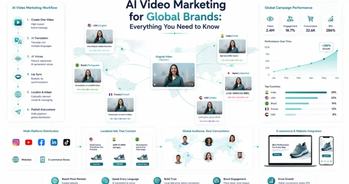 AI Video Marketing helping global brands create multilingual marketing campaigns with AI-powered localization and automation.