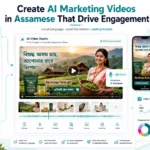 AI Marketing Videos in Assamese helping businesses connect with regional audiences through localized video content.