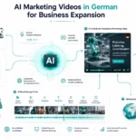 AI Marketing Videos in German helping businesses connect with German-speaking audiences through localized video content.