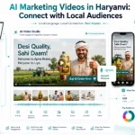 AI Marketing Videos in Haryanvi helping businesses connect with local audiences through localized video content.