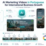 AI Marketing Videos in Portuguese helping businesses connect with Portuguese-speaking audiences through localized video content.