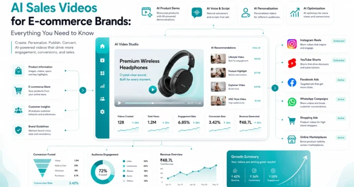 AI Sales Videos helping ecommerce brands create high-converting product videos using artificial intelligence.