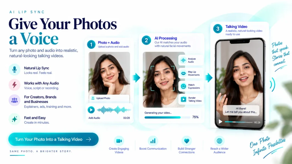AI Lip Sync With Audio