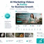AI Marketing Videos in Italian helping businesses connect with Italian-speaking audiences through localized video content.