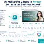 AI Marketing Videos in Korean helping businesses engage Korean-speaking audiences through localized video content.