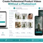 AI product video created from a product image without a photoshoot