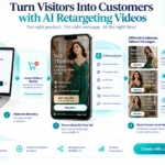 AI video ads for retargeting ecommerce product visitors