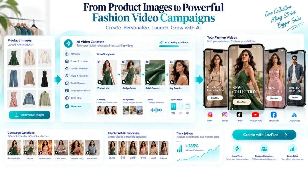 AI video marketing strategy for fashion brands