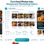 AI video marketing for restaurants and menu promotion