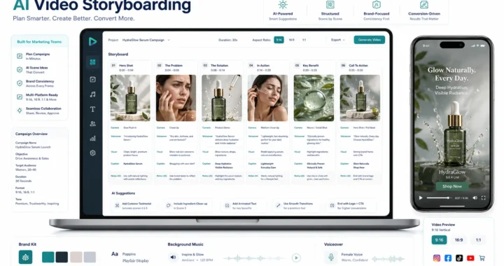 AI video storyboard for planning better marketing videos
